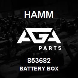 853682 Hamm BATTERY BOX | AGA Parts