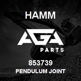853739 Hamm PENDULUM JOINT | AGA Parts