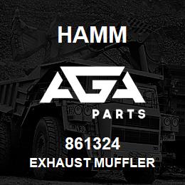 861324 Hamm EXHAUST MUFFLER | AGA Parts