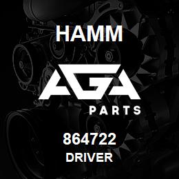 864722 Hamm DRIVER | AGA Parts