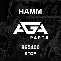 865400 Hamm STOP | AGA Parts