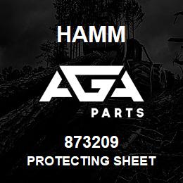 873209 Hamm PROTECTING SHEET | AGA Parts