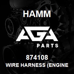 874108 Hamm WIRE HARNESS (ENGINE) | AGA Parts