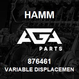 876461 Hamm VARIABLE DISPLACEMENT MOTOR | AGA Parts