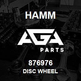 876976 Hamm DISC WHEEL | AGA Parts