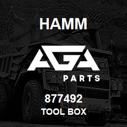 877492 Hamm TOOL BOX | AGA Parts