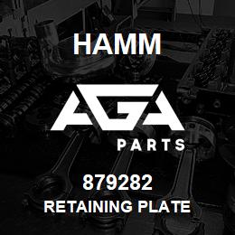 879282 Hamm RETAINING PLATE | AGA Parts