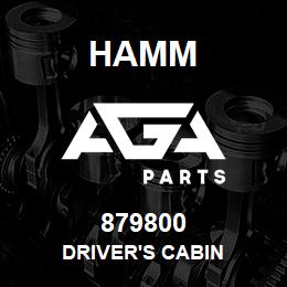 879800 Hamm DRIVER'S CABIN | AGA Parts