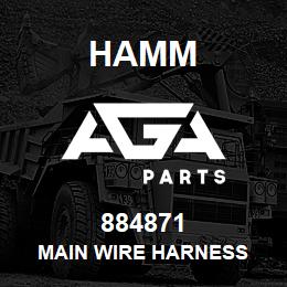 884871 Hamm MAIN WIRE HARNESS | AGA Parts