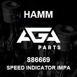 886669 Hamm SPEED INDICATOR IMPACT | AGA Parts