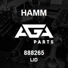 888265 Hamm LID | AGA Parts