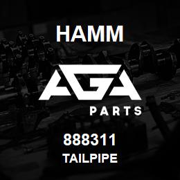 888311 Hamm TAILPIPE | AGA Parts