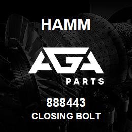 888443 Hamm CLOSING BOLT | AGA Parts