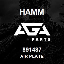891487 Hamm AIR PLATE | AGA Parts