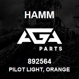 892564 Hamm PILOT LIGHT, ORANGE | AGA Parts