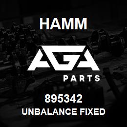 895342 Hamm UNBALANCE FIXED | AGA Parts