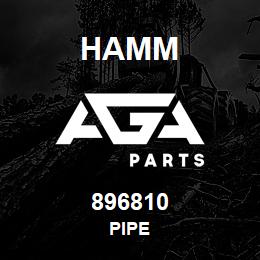 896810 Hamm PIPE | AGA Parts
