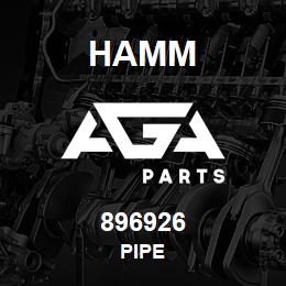 896926 Hamm PIPE | AGA Parts