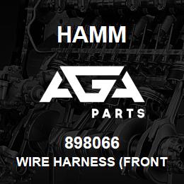 898066 Hamm WIRE HARNESS (FRONT FRAME) | AGA Parts