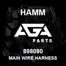 898090 Hamm MAIN WIRE HARNESS | AGA Parts