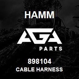 898104 Hamm CABLE HARNESS | AGA Parts