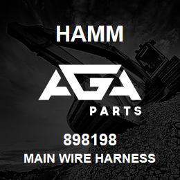 898198 Hamm MAIN WIRE HARNESS | AGA Parts