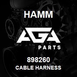 898260 Hamm CABLE HARNESS | AGA Parts