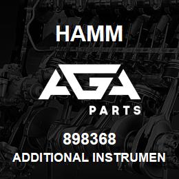 898368 Hamm ADDITIONAL INSTRUMENTS | AGA Parts