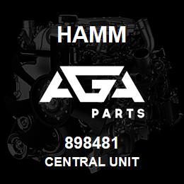 898481 Hamm CENTRAL UNIT | AGA Parts