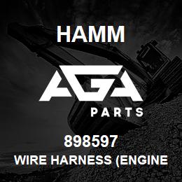 898597 Hamm WIRE HARNESS (ENGINE) | AGA Parts