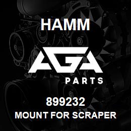 899232 Hamm MOUNT FOR SCRAPER | AGA Parts
