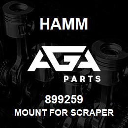 899259 Hamm MOUNT FOR SCRAPER | AGA Parts