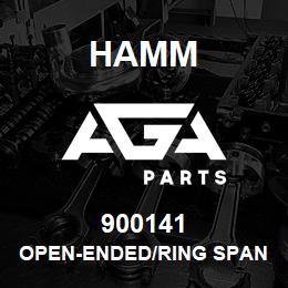900141 Hamm OPEN-ENDED/RING SPANNER | AGA Parts