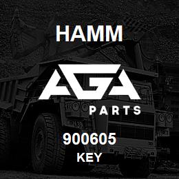 900605 Hamm KEY | AGA Parts