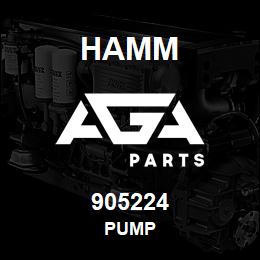 905224 Hamm PUMP | AGA Parts