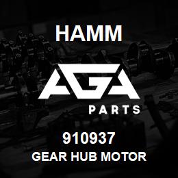 910937 Hamm GEAR HUB MOTOR | AGA Parts
