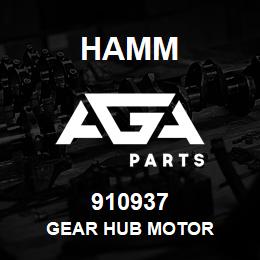 910937 Hamm GEAR HUB MOTOR | AGA Parts