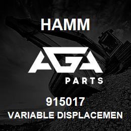 915017 Hamm VARIABLE DISPLACEMENT PUMP | AGA Parts