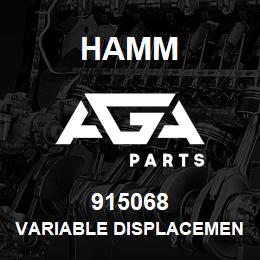 915068 Hamm VARIABLE DISPLACEMENT PUMP | AGA Parts