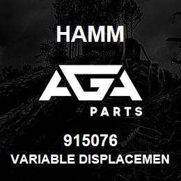 915076 Hamm VARIABLE DISPLACEMENT PUMP | AGA Parts