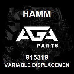 915319 Hamm VARIABLE DISPLACEMENT PUMP | AGA Parts