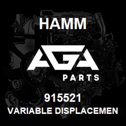 915521 Hamm VARIABLE DISPLACEMENT PUMP | AGA Parts