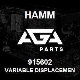 915602 Hamm VARIABLE DISPLACEMENT PUMP | AGA Parts