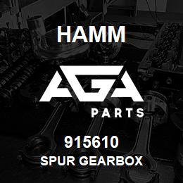 915610 Hamm SPUR GEARBOX | AGA Parts