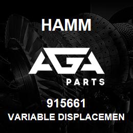 915661 Hamm VARIABLE DISPLACEMENT PUMP | AGA Parts