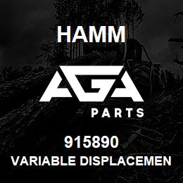 915890 Hamm VARIABLE DISPLACEMENT MOTOR | AGA Parts