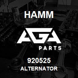 920525 Hamm ALTERNATOR | AGA Parts
