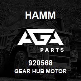 920568 Hamm GEAR HUB MOTOR | AGA Parts