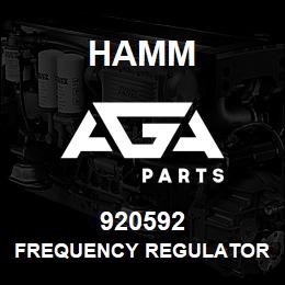 920592 Hamm FREQUENCY REGULATOR | AGA Parts