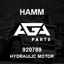 920789 Hamm HYDRAULIC MOTOR | AGA Parts